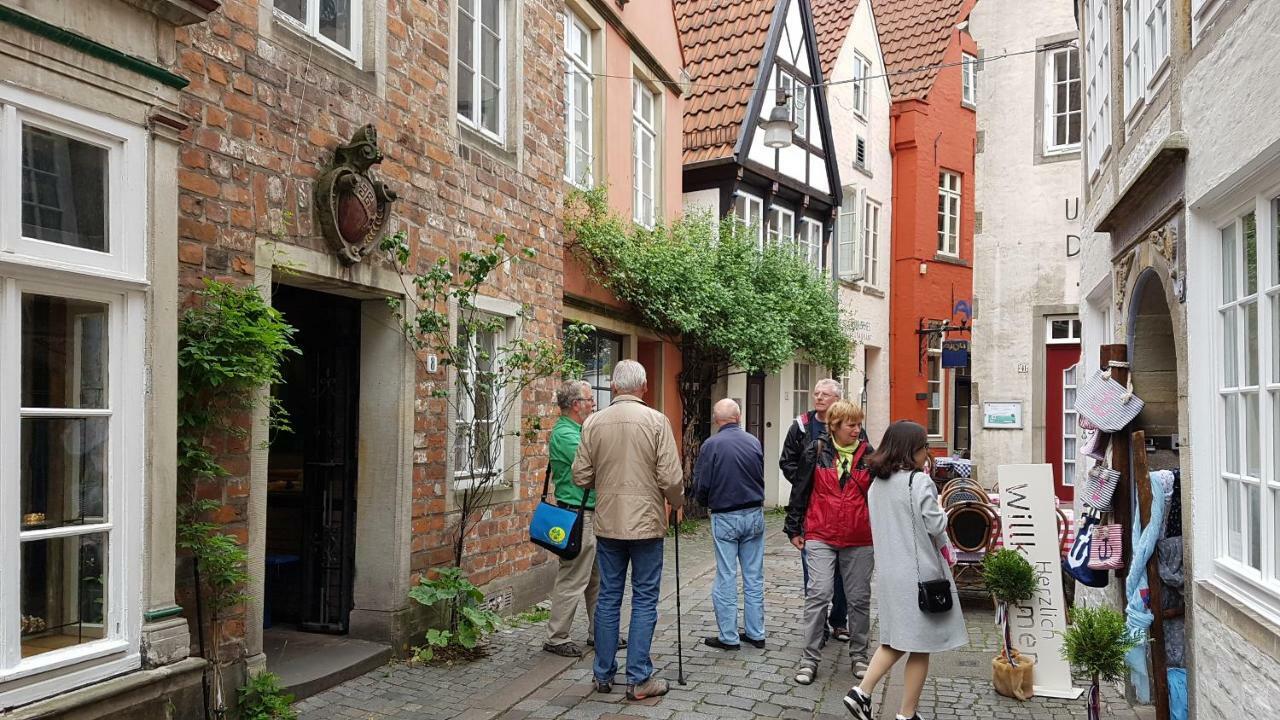 Romantisches Haus Im Schnoor Brema Exterior foto